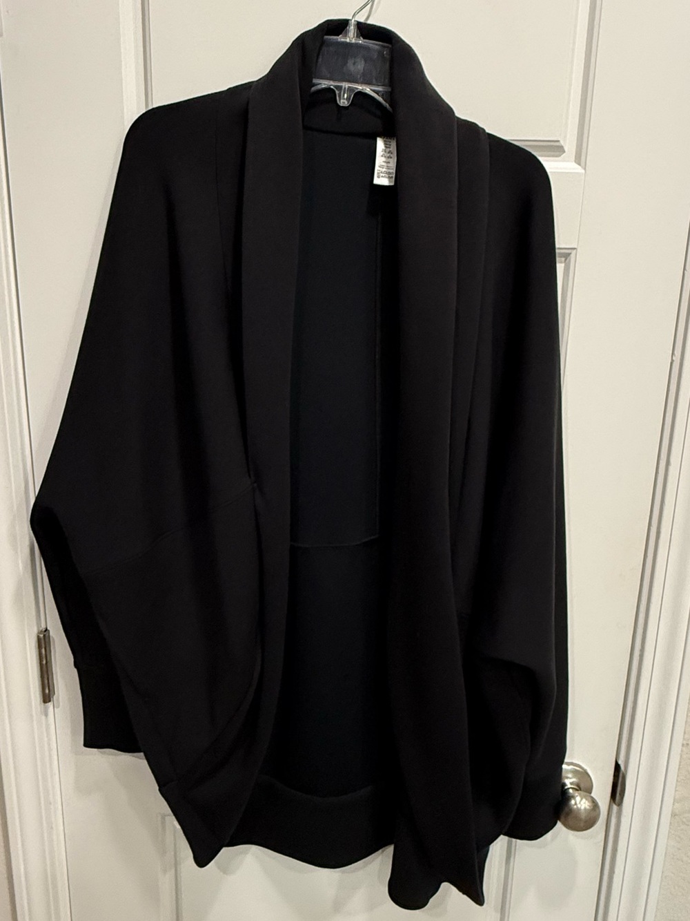 SPANX AIRESSENTIALS Cocoon Cardigan-Black
